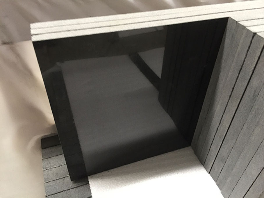 polished mongolian black granite tile wholesaler