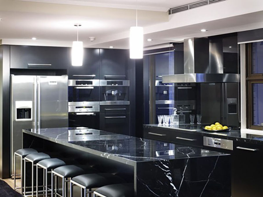 custom kitchen nero marquia marble tops factory