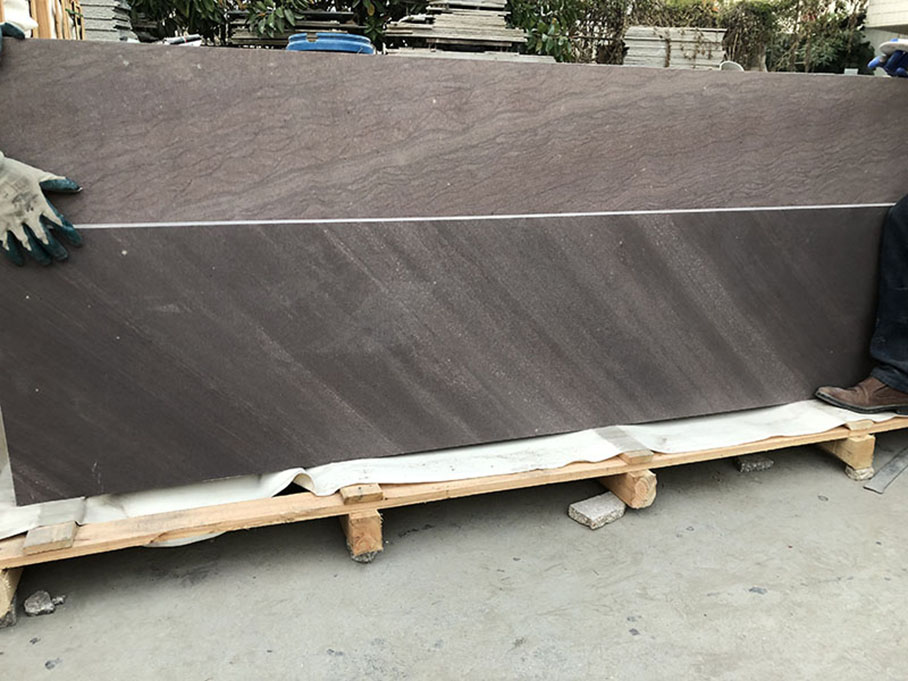 wenge brown sandstone tiles factory