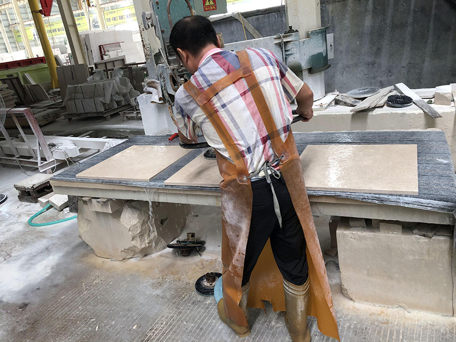 Porto Beige limestone factory