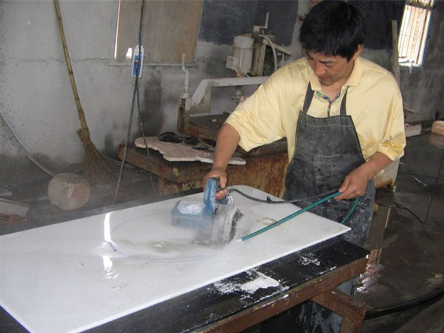 nano crystal glass stone custom countertops factory